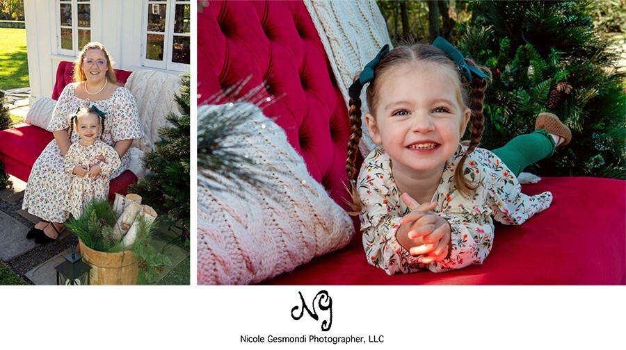 Outdoor Fall Holiday Family Portraits