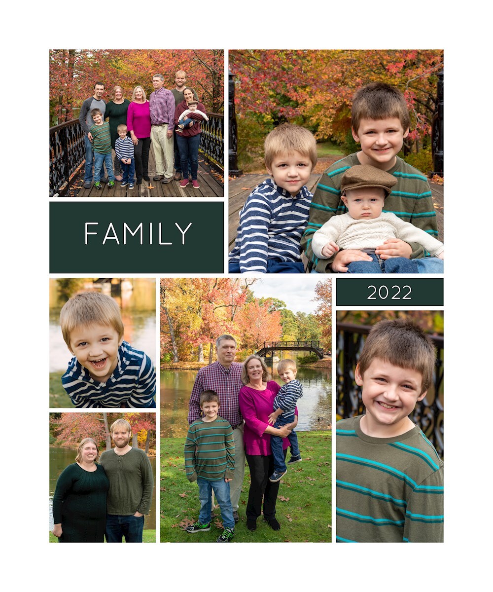 Roger Williams Park Fall Family Portraits