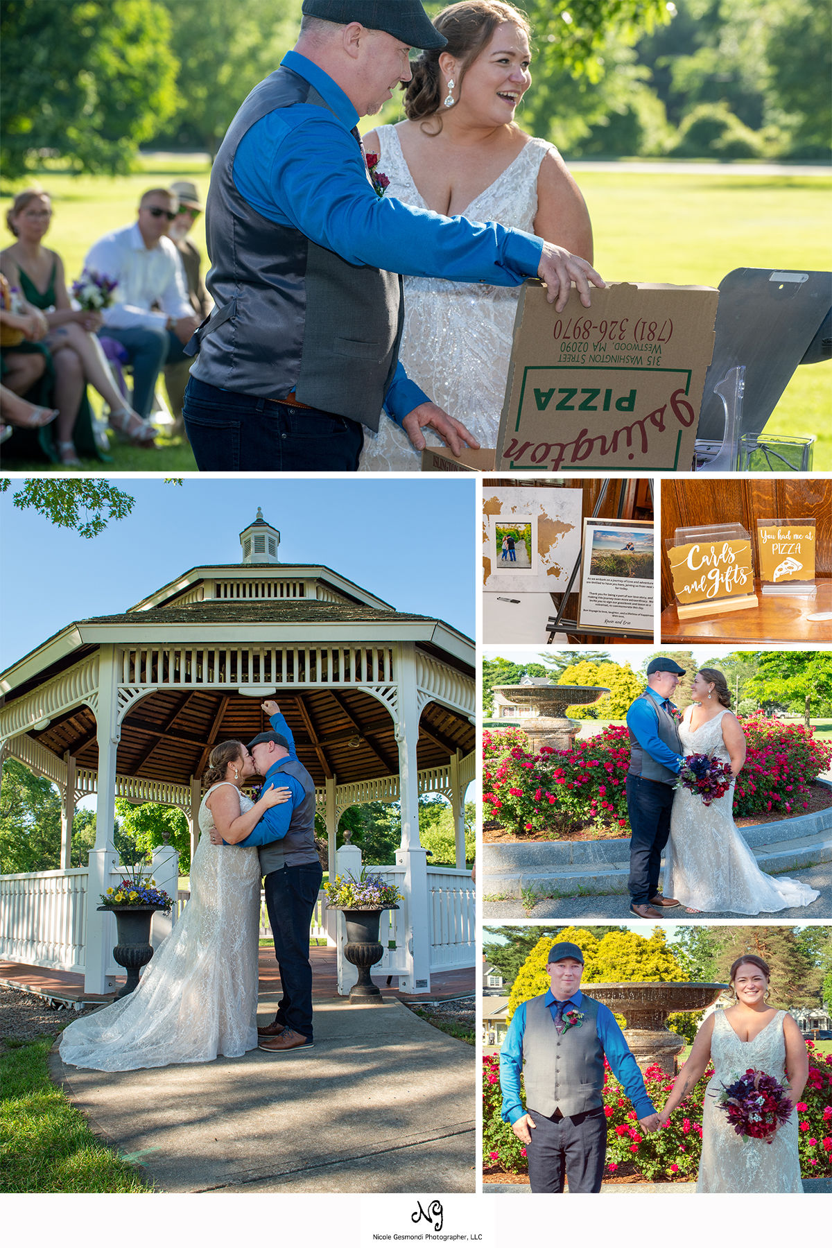 endicotte estate dedham ma wedding ceremony