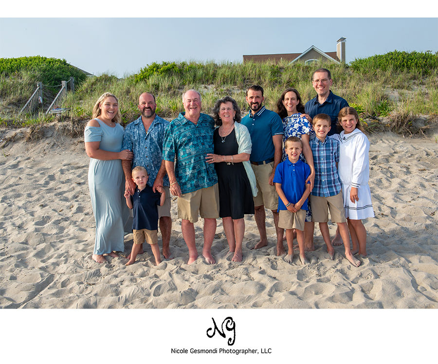 multi-generational family portraits | Rhode Island Beaches multi-generational family portraits on the Rhode Island Beaches