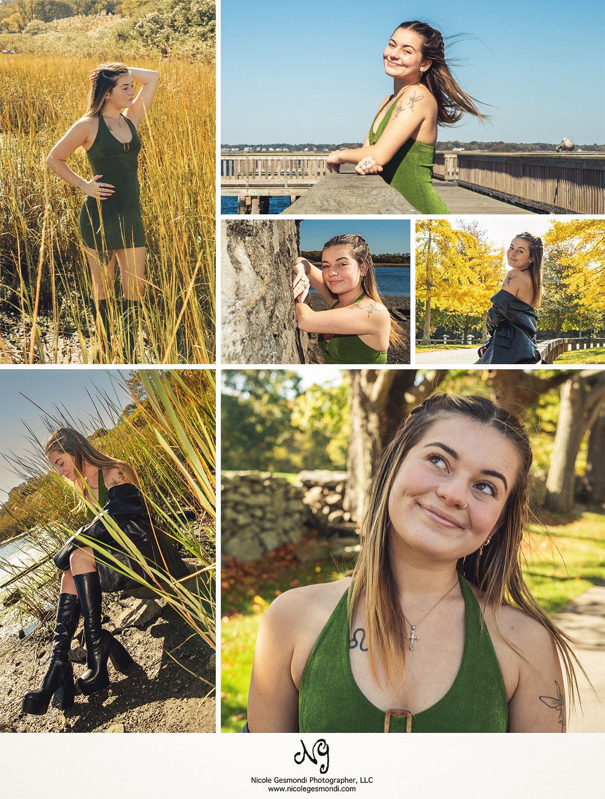 Gorgeous Afternoon at Goddard Park | High School Senior Portraits
