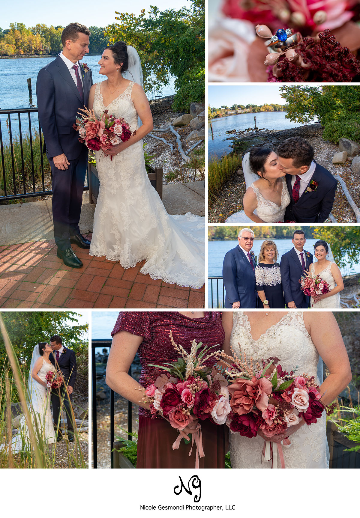 first look bride and groom wedding photos waterman grille providence ri