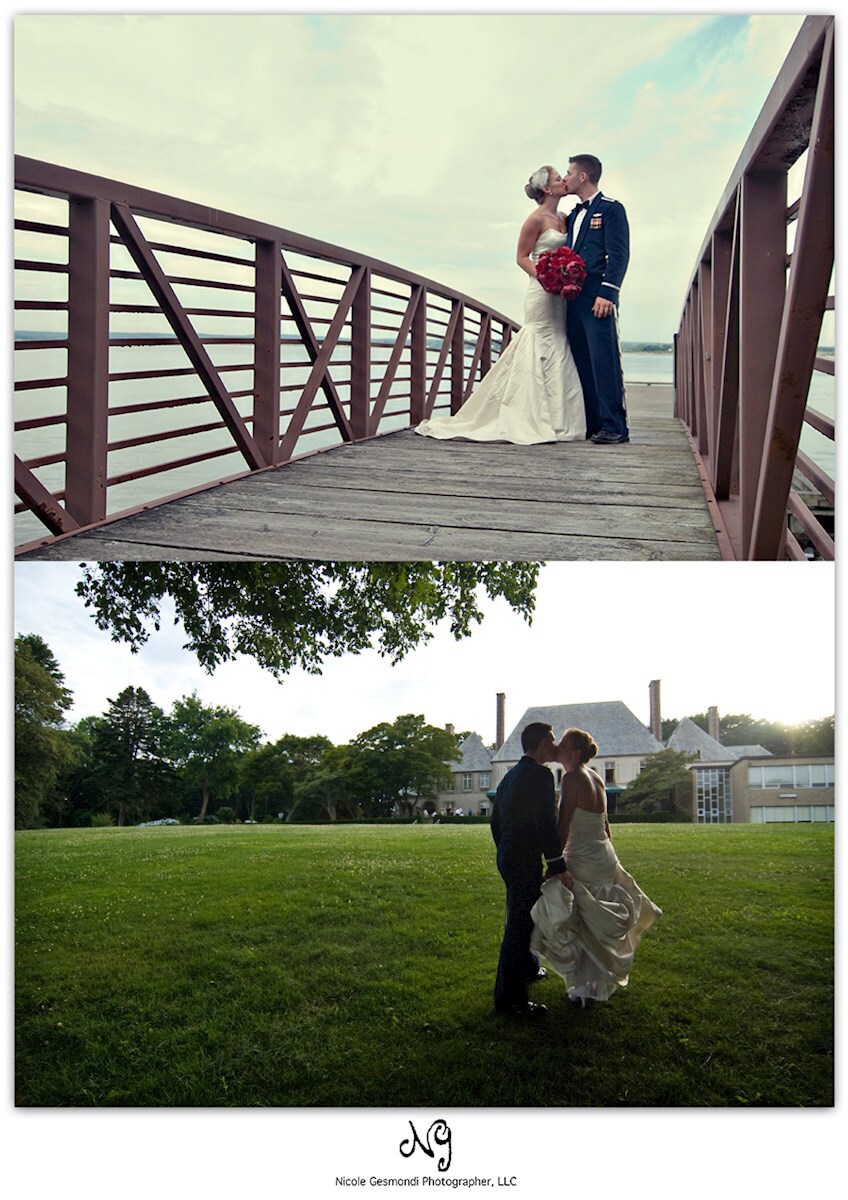 Glen Manor Wedding Photos Lush landscaping