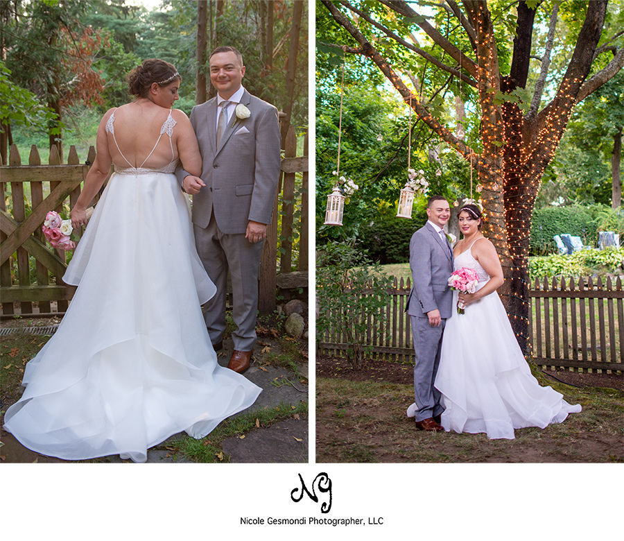 bride and groom wedding photos