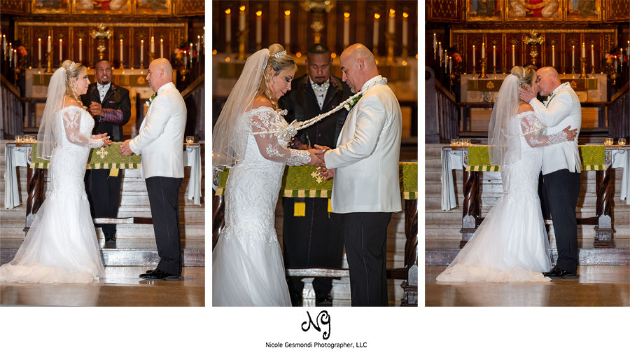 Grace Episcopal Church Wedding Photos Providence RI