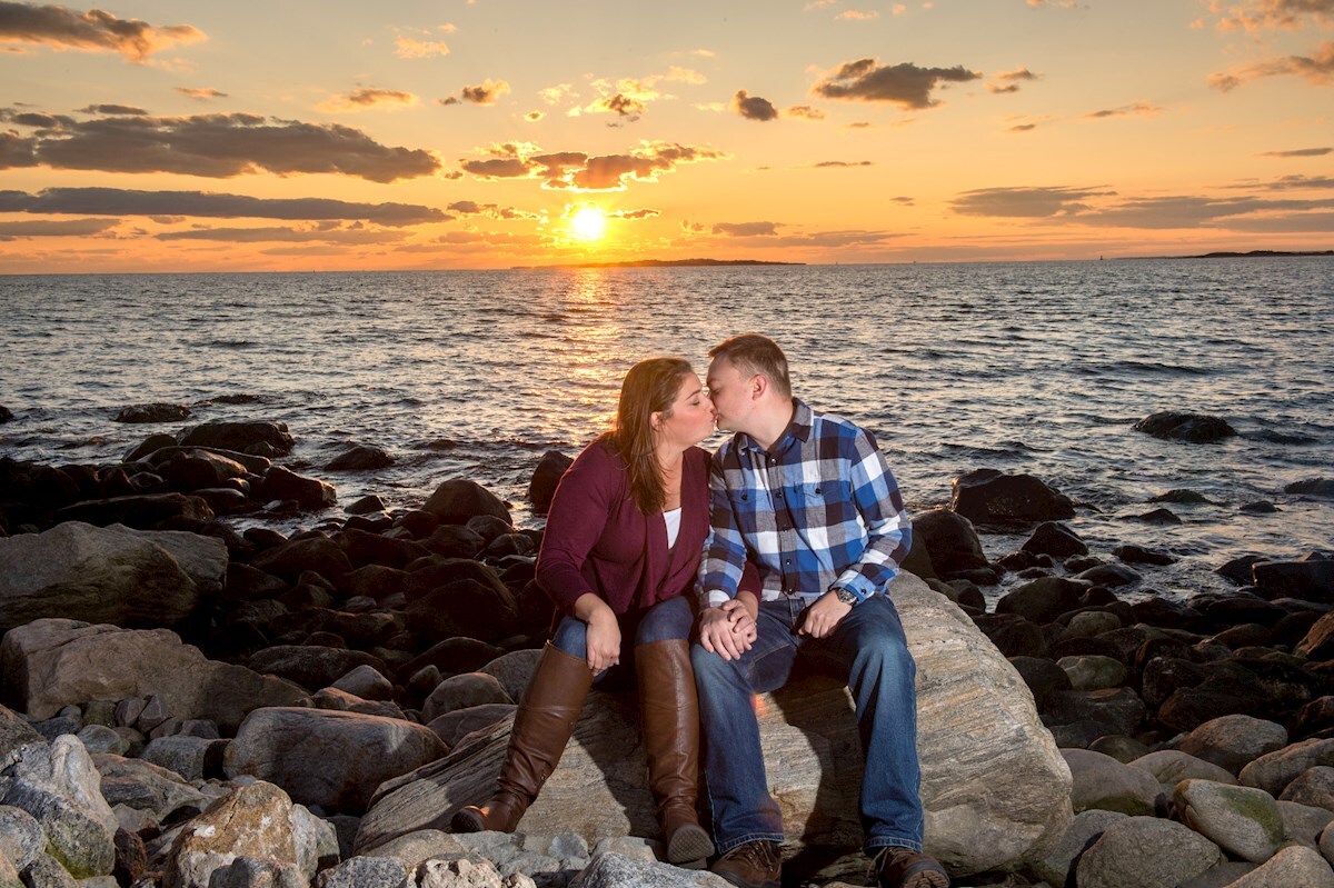 watch hill sunset engagement photos watch hill sunset engagement photos