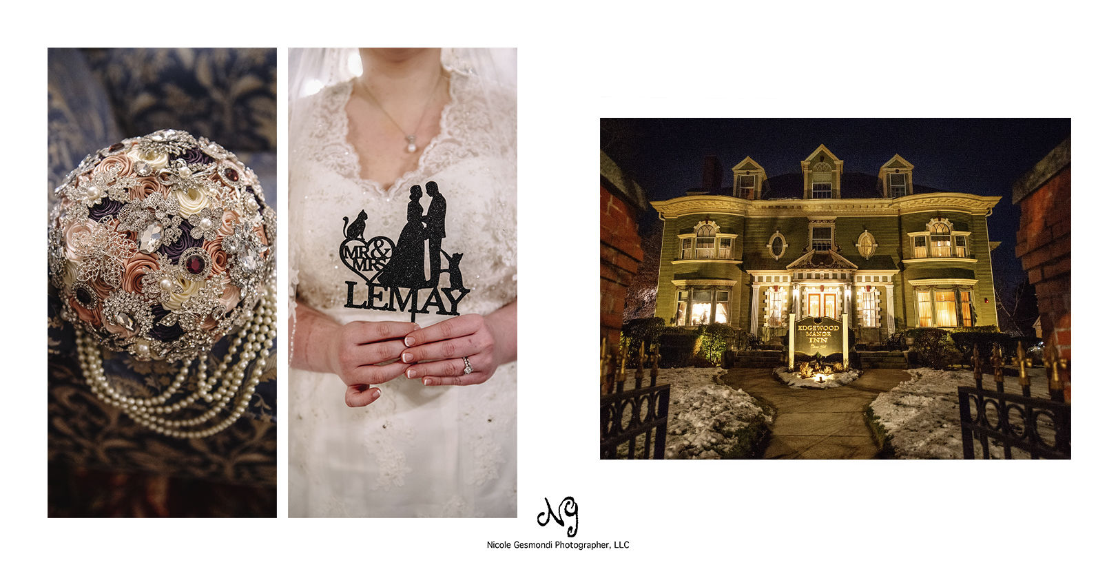 Edgewood Manor Cranston RI wedding reception photos